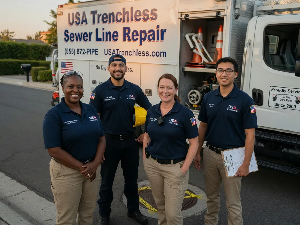 Sewer Line Repair company in Romayor, TX